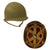Original U.S. WWII 1942 Complete M1 McCord Front Seam Fixed Bale Helmet with Rare Inland Liner - Unissued Condition Original Items