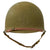 Original U.S. WWII 1942 Complete M1 McCord Front Seam Fixed Bale Helmet with Rare Inland Liner - Unissued Condition Original Items