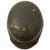 Original German WWII Army Heer M40 Single Decal Textured Paint Steel Helmet with 56cm Liner & Chinstrap - Q64 Original Items