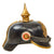 Original Imperial German WWI Bavarian EM/NCO 12th Infantry Marked M1895 Pickelhaube Spiked Helmet - Dated 1913 Original Items