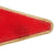 Original German WWII NSDAP National Socialist Rigid Vehicle Staff Pennant Flag with End Fittings - 7 ½" x 12 ½" Original Items