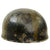 Original British WWII Camouflage Painted HSAT MKII Paratrooper Helmet By BMB Dated 1944 Original Items