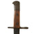 Original Japanese Late WWII Arisaka Type 30 Last Ditch Bayonet with Rubberized Canvas Sheath and Belt Loop Original Items