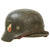 Original German WWII Extra Large Army Heer M35 Double Decal Helmet with 1939 Dated 61cm Liner & Chinstrap - NS68 Original Items
