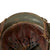 Original German WWII Extra Large Army Heer M35 Double Decal Helmet with 1939 Dated 61cm Liner & Chinstrap - NS68 Original Items