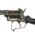 Original French 14mm Pinfire Double Action Gold Inlaid Revolving Rifle with Figured Stock - Circa 1860 Original Items