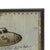 Original U.S. WWII Framed Aircraft Skin “Trench Art” P of B-17 “T For 10”, Signed Post War by POW (Artist) T/sgt Earl W. Osborne (Top Turret Gunner/Engineer), Shot Down April 28, 1944 and Sent to Stalag Luft 17b - 27” x 13” Original Items