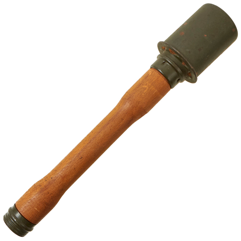 Original German WWII 1943 dated M24 Stick Grenade by Domininghaus with Pull Bead - Stielhandgranate Original Items