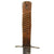 Original German WWI Trench Fighting Knife by DEMAG with WWII USGI Decorated Leather Belt Sheath Original Items