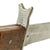 Original German WWI Trench Fighting Knife by DEMAG with WWII USGI Decorated Leather Belt Sheath Original Items