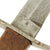 Original German WWI Trench Fighting Knife by DEMAG with WWII USGI Decorated Leather Belt Sheath Original Items