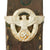 Original German WWI Trench Fighting Knife by DEMAG with WWII USGI Decorated Leather Belt Sheath Original Items