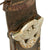 Original German WWI Trench Fighting Knife by DEMAG with WWII USGI Decorated Leather Belt Sheath Original Items