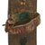 Original German WWI Trench Fighting Knife by DEMAG with WWII USGI Decorated Leather Belt Sheath Original Items