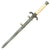 Original German WWII Miniature Salesman's Sample Army Heer Officer Dagger with Scabbard Original Items