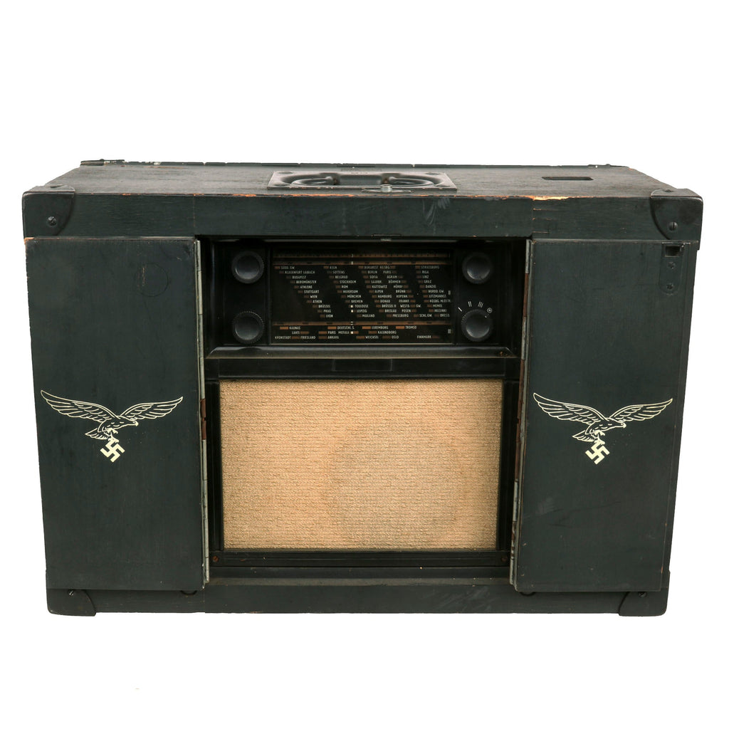 Original German WWII Luftwaffe Portable Model K32 GWB Radio by Siemens - Serial 2319 Original Items