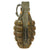 Original U.S. WWII Inert MkII Pineapple Grenade with Yellow Ring & M10A1 Fuze Original Items