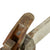 Original German WWII Late War Luftwaffe Take Down Fallschirmjäger Gravity Knife with Solingen RB Number Original Items