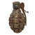 Original French WWII F1 Hand Grenade with Mle 1935 Fuze - Inert Original Items