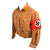 Original German WWII SA Südwest Group "Foot" SA-Obertruppführer NCO Brown Shirt Tunic with Armband - Maker Marked Original Items
