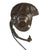 Original German WWII Luftwaffe LKpN101 Netzkopfhaube Summer Flying Helmet in Size 58cm with Avionics Original Items