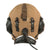 Original WWII German Luftwaffe LKp S101 Summer Pilot Flying Helmet with Throat Microphone and Earphones - Size 57 Original Items