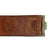 Original German Pre WWII Army Heer EM/NCO Brown Leather Belt with Pebbled Aluminum Buckle by Herman Knoller - dated 1939 Original Items