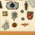 DRAFT Original German WWII USGI Bring Back Award, Tinnie, and Insignia Grouping - 14 Items Original Items