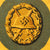 Original Rare German WWII Cloth First Class Gold Wound Badge - Scarce Printed Fabric Variant Original Items