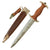 Original German WWII SA Dagger by Rare Maker Artur Schüttelhofer & Co. with Scabbard & Hanger - RZM M7/13 Original Items