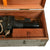 Original Japanese WWII Type 89 Rokuohsha Machine Gun Camera with Transit Chest and Accessories - Zero Fighter Plane Original Items