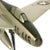 Original U.S. Korean War / Vietnam War Era Republic F-84F Thunderstreak Complete Display Model With Original Wooden Case - Case Measures 20 ½” x 16” x 8” Original Items
