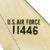 Original U.S. Korean War / Vietnam War Era Republic F-84F Thunderstreak Complete Display Model With Original Wooden Case - Case Measures 20 ½” x 16” x 8” Original Items