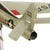 Original U.S. Korean War / Vietnam War Era Republic F-84F Thunderstreak Complete Display Model With Original Wooden Case - Case Measures 20 ½” x 16” x 8” Original Items