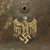 Original German WWII Ground Dug Army Heer M35 Double Decal Helmet Shell with Liner & Chinstrap - Size 60cm Shell Original Items