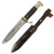 Original German WWII Service Used Late Pattern HJ Knife with Scabbard - Markings Worn Away Original Items