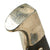 Original German WWII Service Used Late Pattern HJ Knife with Scabbard - Markings Worn Away Original Items
