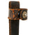 Original German WWII Service Used Late Pattern HJ Knife with Scabbard - Markings Worn Away Original Items