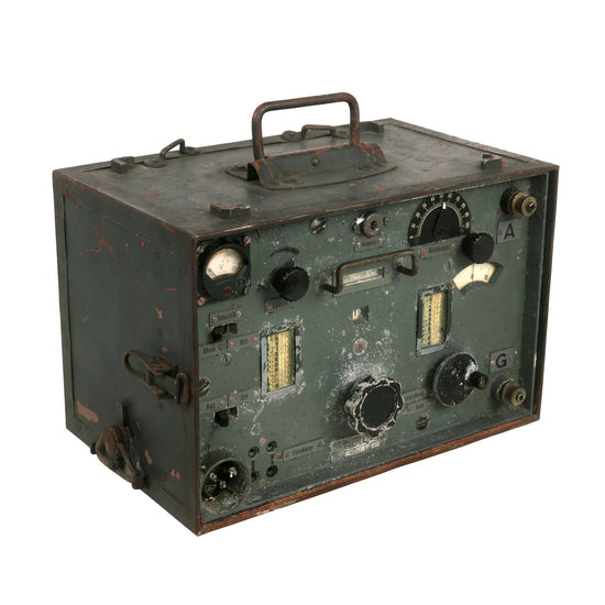 Original German WWII Wehrmacht Tornister-Empfänger b "Berta" Torn.E.b. Field Radio Tranceiver - dated 1941 Original Items