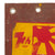 Original U.S. WWII 1945 Solar Eclipse Homefront 7th War Loan “Souvenir of a Jap Zero” Aircraft Skin - 4” x 4” Original Items