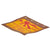 Original U.S. WWII 1945 Solar Eclipse Homefront 7th War Loan “Souvenir of a Jap Zero” Aircraft Skin - 4” x 4” Original Items