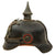 Original German WWI Kingdom of Württemberg M1915 Infantry EM/NCO Pickelhaube Spiked Helmet with Original Cockades & Depot Markings - Dated 1915 Original Items