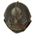 Original German WWI Kingdom of Württemberg M1915 Infantry EM/NCO Pickelhaube Spiked Helmet with Original Cockades & Depot Markings - Dated 1915 Original Items