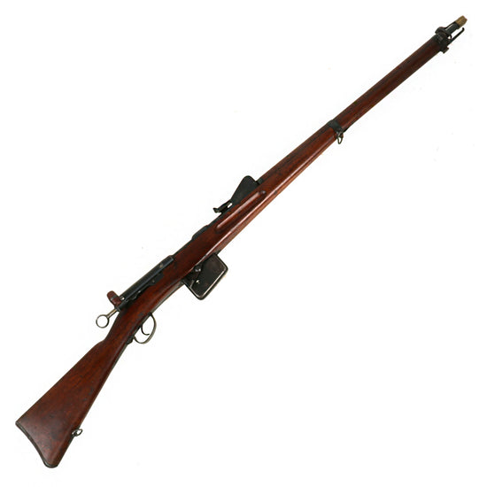 Original Swiss First Model 1889 Schmidt-Rubin Magazine Infantry Rifle with Muzzle Cover - Matching Serial 93403 Original Items