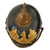 Original German WWI Prussian M1895 Pickelhaube Spiked Helmet with Original Cockades and Chinstrap - Size 57 Original Items