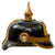 Original German WWI Hessian M1895 Infantry Officer Pickelhaube Spiked Helmet Original Items