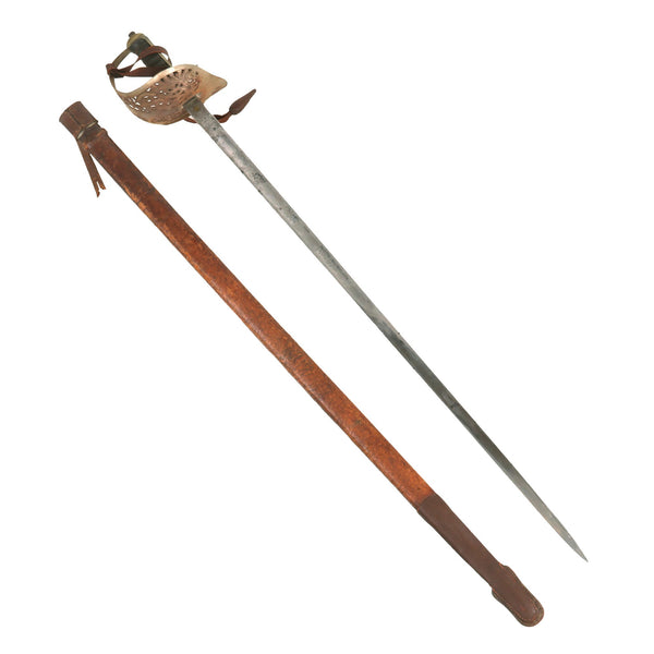 Original British WWI Era Pattern 1897 Light Officer’s Sword and Scabba ...