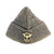 Original German WWII Protection Police EM-NCO Gray Wool M38 Overseas Cap - Schiffchen Original Items