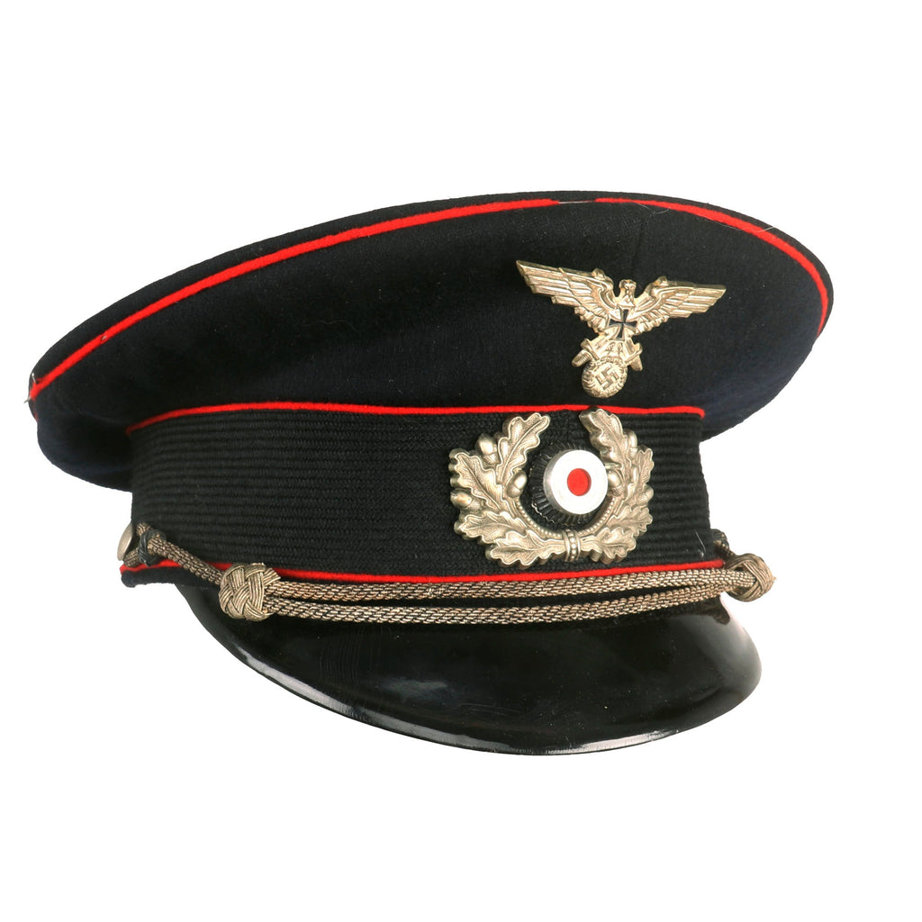 Original German Pre WWII Soldatenbund Soldier's League Veterans Association Officer's Visor Cap Original Items
