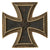 Original German WWII Iron Cross First Class 1939 EKI with Vertical Pinback - Unmarked Original Items